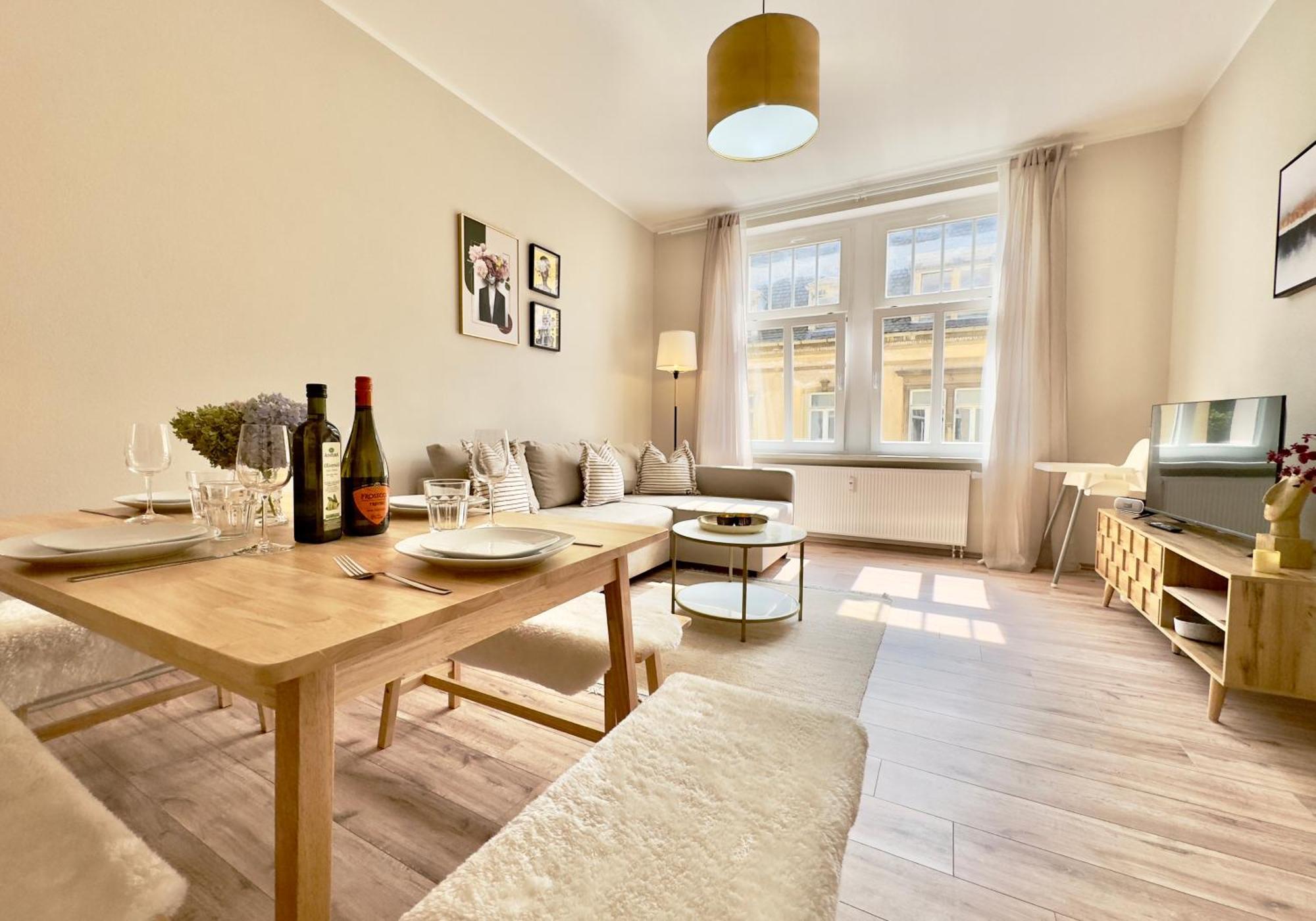 Bautzen Living Appartement - Zentrumslage Parkplatz Babybett Zewnętrze zdjęcie